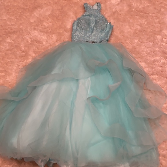 Tiffany inspired party dress